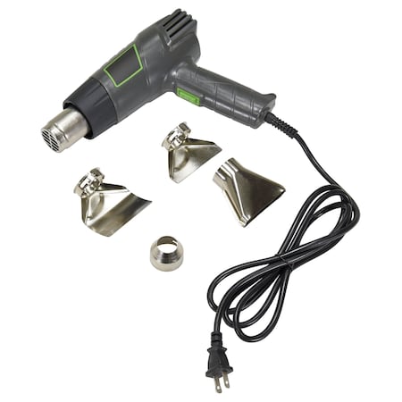 Vestil Electric Shrin k Wrap Heatgun, 60" Cord SH-GUN-E